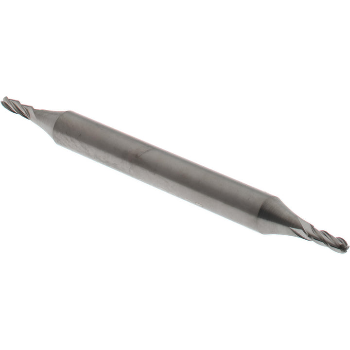 3/64" 4-Flute Solid Carbide Ball End Mill - Hertel E599924405