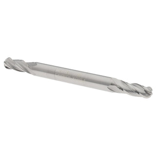 7/32" 4-Flute Solid Carbide Ball End Mill - Hertel E599924419