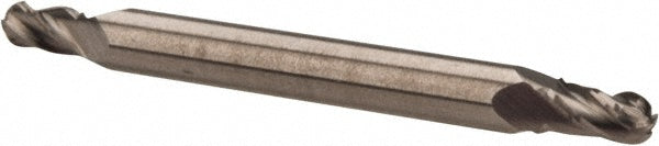 3/32" 4-Flute Solid Carbide Ball End Mill - Hertel E599924409