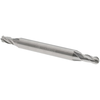 1/8" 4-Flute Solid Carbide Ball End Mill - Hertel E5252008