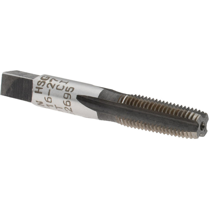 1/16-27 NPT High-Speed Steel Tap, Nitride - Reiff & Nestor 46162
