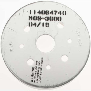 6 x 1" 80-Grit Aluminum Oxide Grinding & Cutoff Wheel - Norton 66252838314