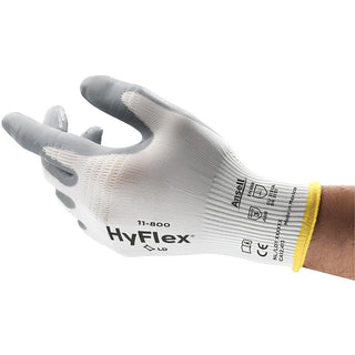 Gray; White Industrial Gloves - Ansell 205570