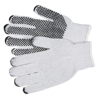 Black; White General Purpose Gloves - MCR Safety 9650LM