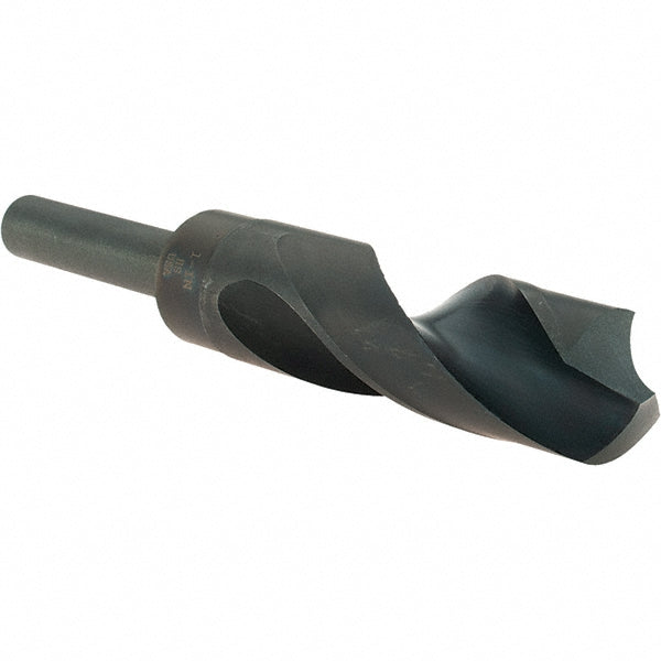 1" High-Speed Steel Reduced Shank Drill Bit, Coated, 118° point - Cle-Line C20757