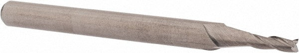 1/16" 3-Flute Solid Carbide Square End Mill - Hertel 750000