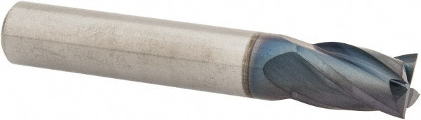 5/16" 4-Flute Solid Carbide Square End Mill, AlTiN - Hertel 750410