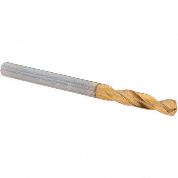 0.1614" High Speed Steel Stub Drill Bit, Coated, 118° point - Guhring 9006530041000