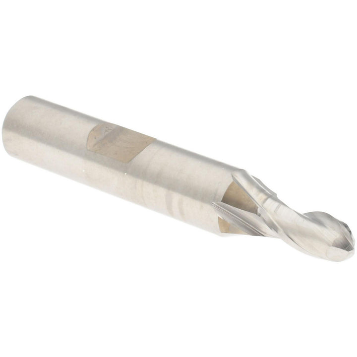 0.2362" 2-Flute Cobalt Ball End Mill - Hertel H89332514