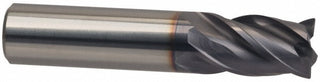 1/8" 4-Flute Solid Carbide Corner Radius & Corner Chamfer End Mill, nano-A - Guhring 9042570031700