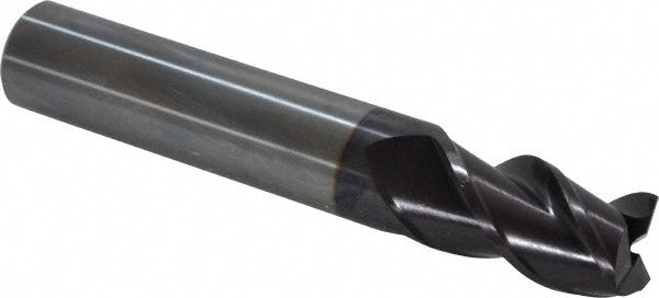 0.5510" 3-Flute Solid Carbide Corner Radius & Corner Chamfer End Mill, FIREX - Guhring 9037410140000