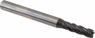 0.1970" 4-Flute Solid Carbide Corner Radius & Corner Chamfer End Mill, FIREX - Guhring 9037360050000