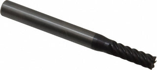 0.1970" 6-Flute Solid Carbide Corner Radius & Corner Chamfer End Mill, FIREX - Guhring 9036890050000