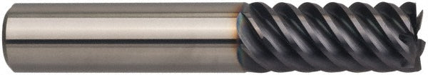 0.6300" 6-Flute Solid Carbide Corner Radius & Corner Chamfer End Mill, FIREX - Guhring 9036890160000