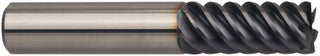 5/16" 6-Flute Solid Carbide Corner Radius & Corner Chamfer End Mill, TiAlN - Guhring 9031790079400