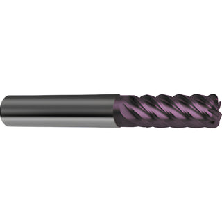 3/4" 8-Flute Solid Carbide Corner Radius End Mill, FIREX - Guhring 9030910190560