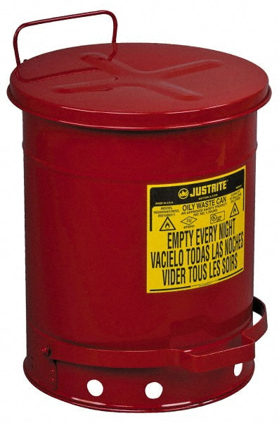 Red; Red Safety Can - Justrite. 09300