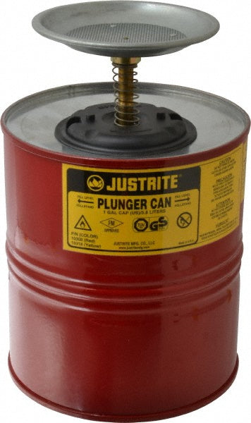 Red; Red Safety Can - Justrite. 10308