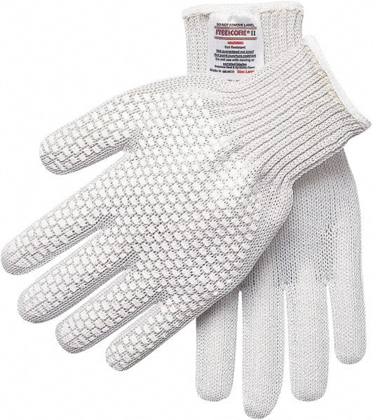 Large White Steelcore Cut & Abrasion-Resistant Gloves - MCR Safety 9381LLH