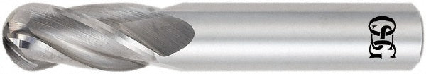 7/64" 4-Flute Solid Carbide Ball End Mill, TiAlN - OSG 404-1094-BN11