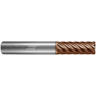 1/4" 6-Flute Solid Carbide Corner Radius End Mill, Tplus - Helical Solutions 81900