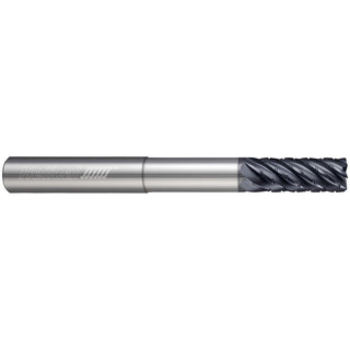 1/4" 3-Flute Solid Carbide Corner Radius End Mill, Zplus - Helical Solutions 86669