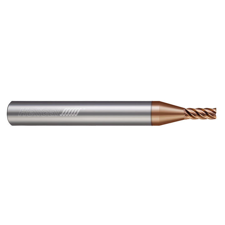 1/16" 5-Flute Solid Carbide Square End Mill, Tplus - Helical Solutions 84086