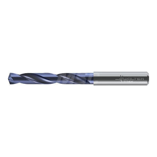 0.2913" Solid Carbide Drill Bit, TiNAl, 140° point - Walter-Titex 7462118