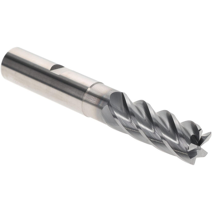 3/4" 5-Flute Solid Carbide Corner Radius End Mill, AlCrTiN - Accupro 95138999