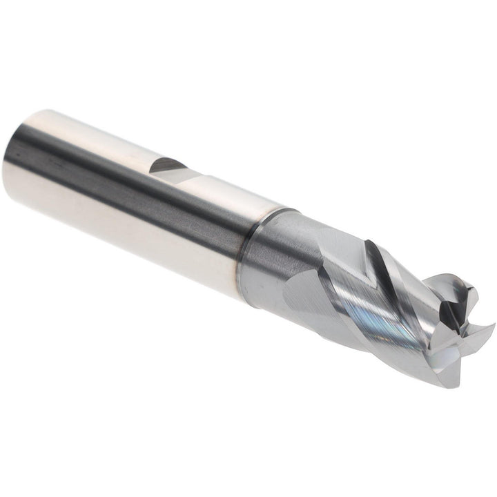 3/4" 4-Flute Solid Carbide Corner Radius End Mill, AlCrTiN - Accupro 95139143