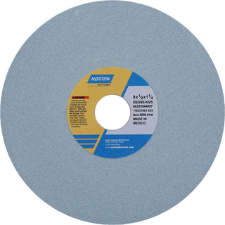 8 x 1/2" 80-Grit Ceramic Grinding & Cutoff Wheel - Norton 66253044097