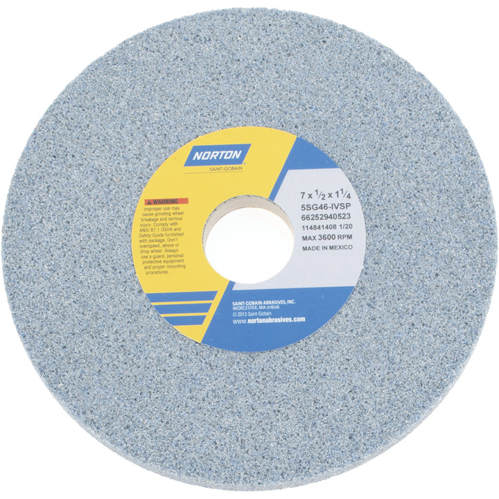 7 x 1/2" 46-Grit Ceramic Grinding & Cutoff Wheel - Norton 66252940523