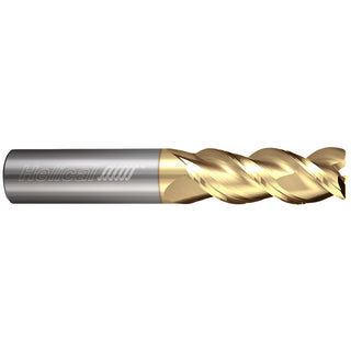 1/2" 3-Flute Solid Carbide Corner Radius End Mill - Helical Solutions 48475