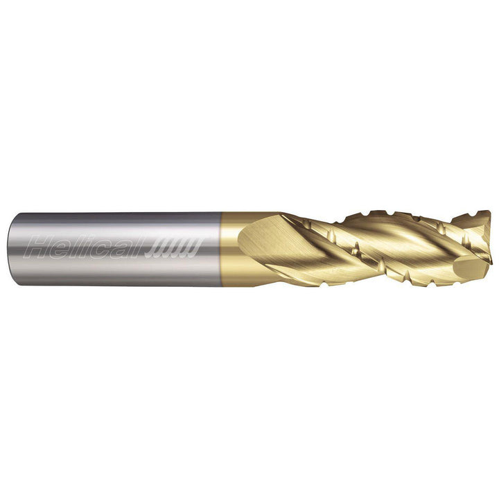 1/2" 3-Flute Solid Carbide Corner Radius End Mill, Zplus - Helical Solutions 84841