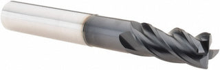 0.4724" 4-Flute Solid Carbide Corner Radius End Mill, AlTiN - Iscar 5623017
