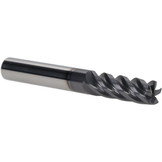 3/8" 5-Flute Solid Carbide Corner Radius & Corner Chamfer End Mill, AlTiN - Iscar 5623207