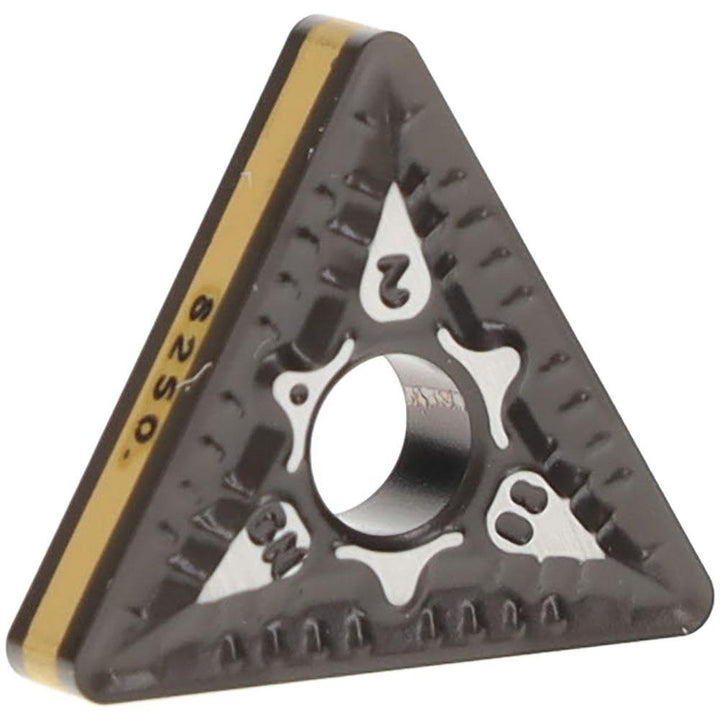 Triangle 3/8" IC Solid Carbide Insert, Grade IC8250, TiCN - Iscar 5550457