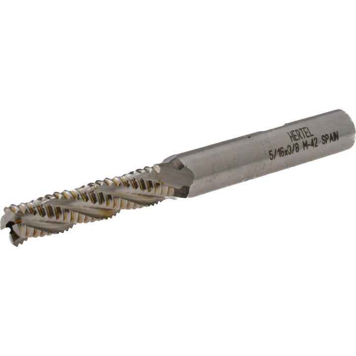 0.3125" 4-Flute Cobalt Single End Mill - Hertel 91192559