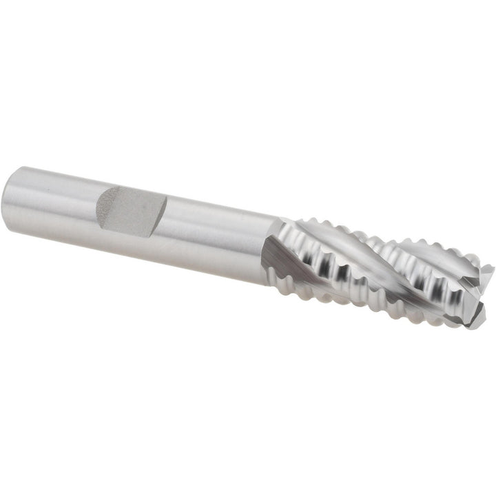 0.4375" 4-Flute Cobalt Roughing End Mill - Hertel 91192567