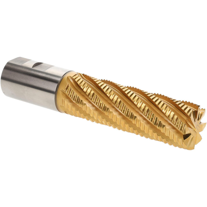 2.0000" 8-Flute Cobalt Single End Mill, TiN - Hertel 91192989