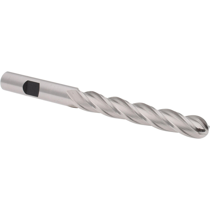 3/8" 4-Flute Cobalt Ball End Mill - Hertel E299914031