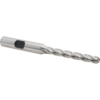 1/4" 4-Flute Cobalt Ball End Mill - Hertel E299914035