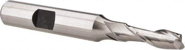 1/4" 2-Flute Cobalt Square End Mill - Hertel E299914089