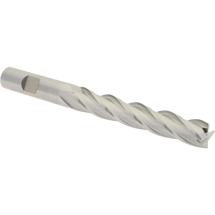 1/2" 4-Flute High Speed Steel Square End Mill - Hertel GG041032