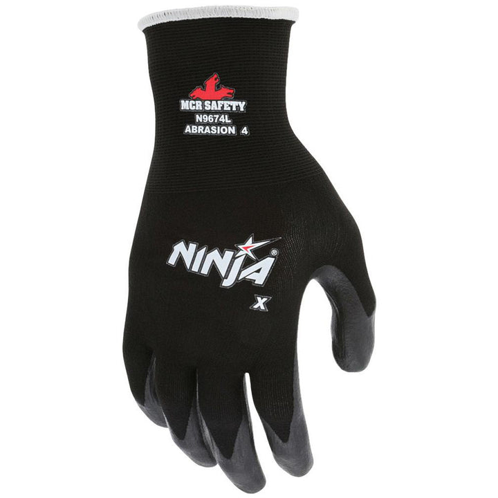 Black General Purpose Gloves - MCR Safety N9674L