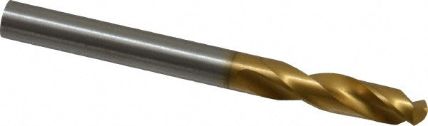 Letter A Cobalt Stub Drill Bit, Coated, 130° point - Guhring 9006590059400