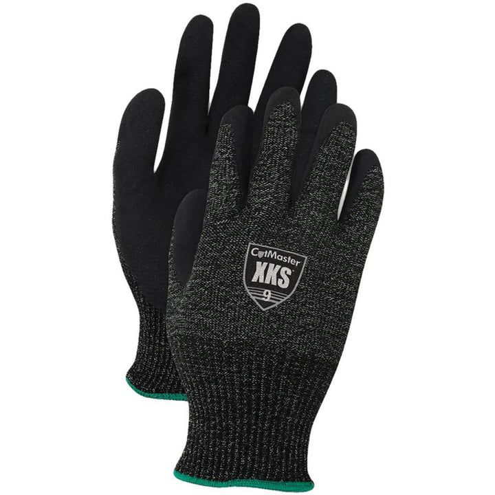 Large Black XKS Yarn Cut & Puncture-Resistant Gloves - Value Collection XKS500-9
