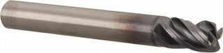 1/4" 4-Flute Solid Carbide Corner Radius End Mill, AlTiN - Kennametal 4047718