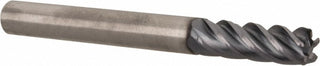 1/4" 5-Flute Solid Carbide Corner Radius End Mill, AlTiN - Kennametal 4048713