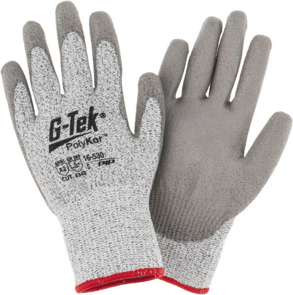Small Salt & Pepper PolyKor Cut, Puncture & Abrasion-Resistant Gloves - PIP 16-530/S